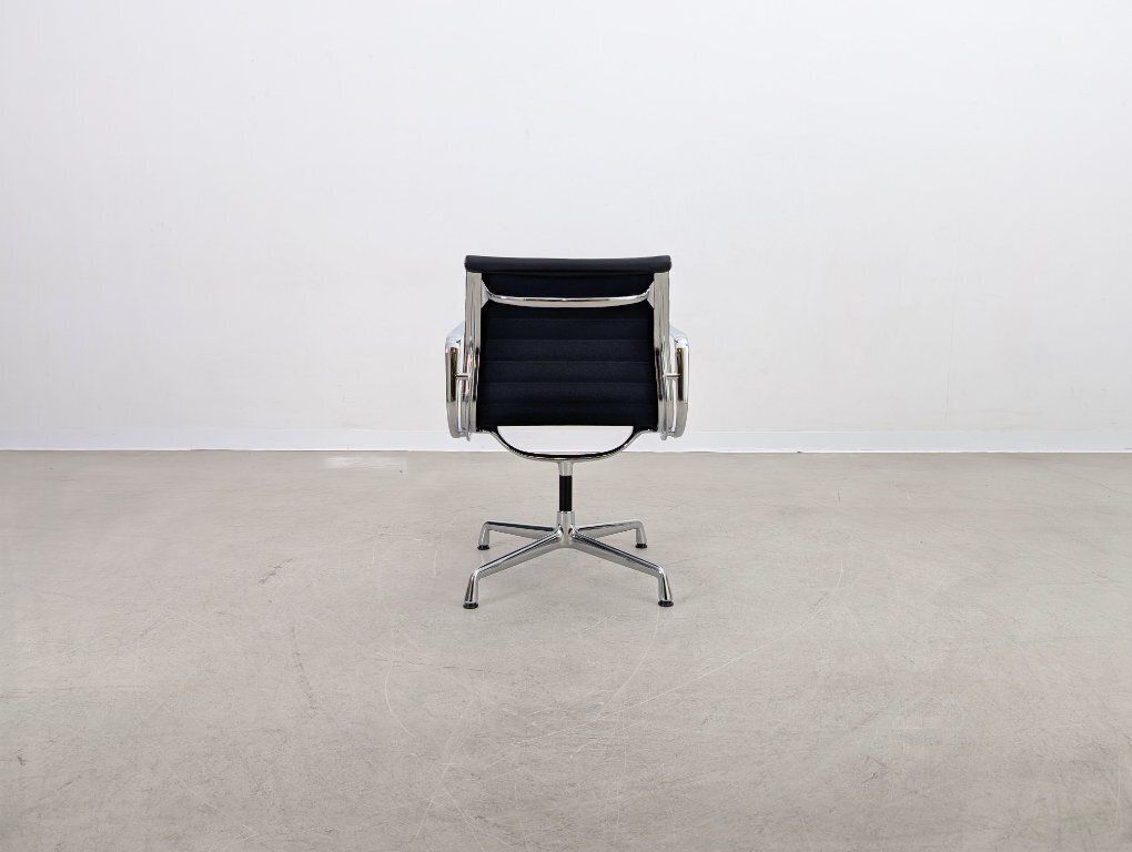 Original Vitra Charles & Ray Eames Chair Ea 108 Black Leather photo Furniture