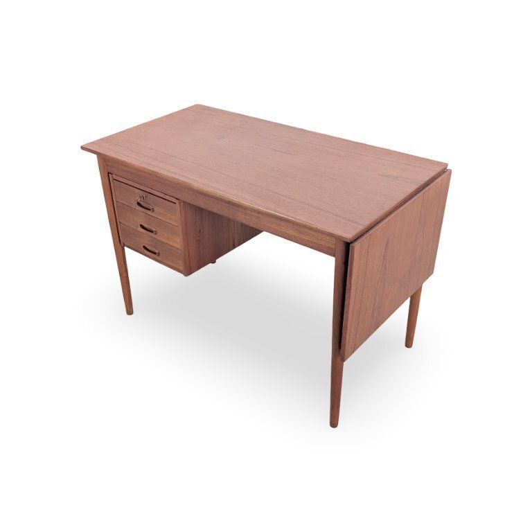 Original Arne Vodder Teak Desk, Mid Century 1960s photo vinterior