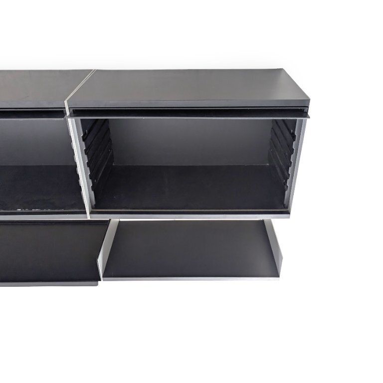 Dieter Rams Wandplank 606 Vitsoe Zwart Dressoir Design Bauhaus photo Meubels