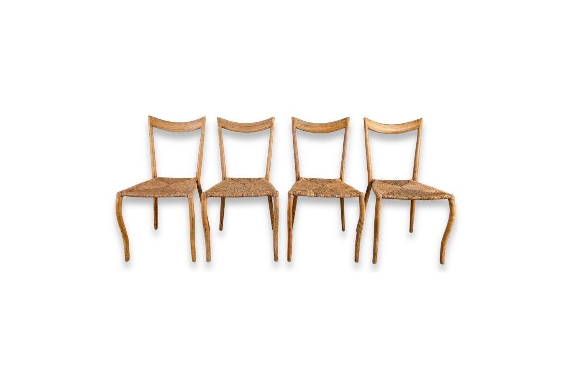 Set Van 4 Stoelen – Jasper Conran, Ontwerp Val Padilla, Model Manila