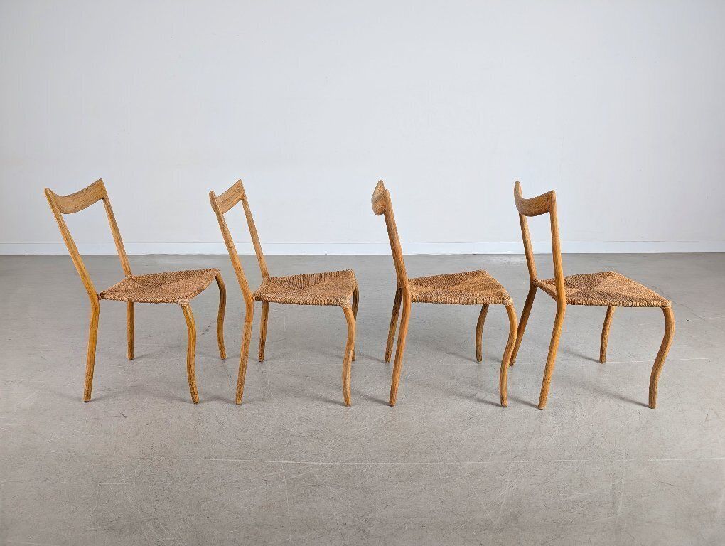 Lot de 4 chaises Jasper Conran modèle Manila, par Val Padilla photo 2458.0