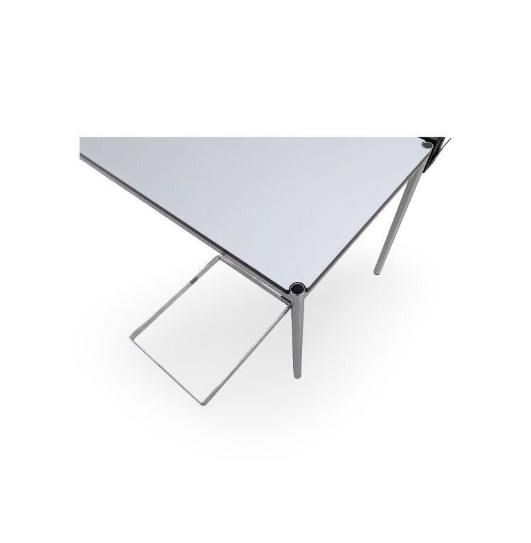 2x Usm Haller Table, Resin, White, Desk, Pearl Grey, Cable photo vintage