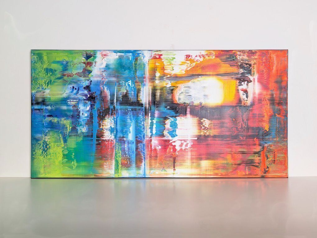 Original Kim Dieu Acrylic Painting, Modern, Image 2, Inspire Art, 120x60 photo furniture