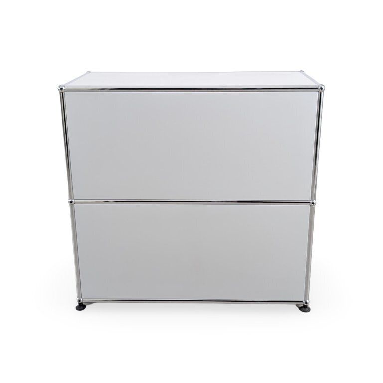 Usm Haller Ladekast Fritz Haller Wit Cabinet Dressoir photo vintage