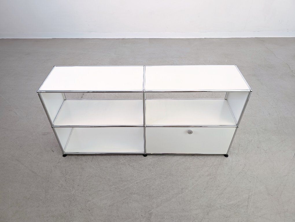 5x Usm Haller Dressoir 2x2 Reinweiß Kommode Anrichte photo for sale