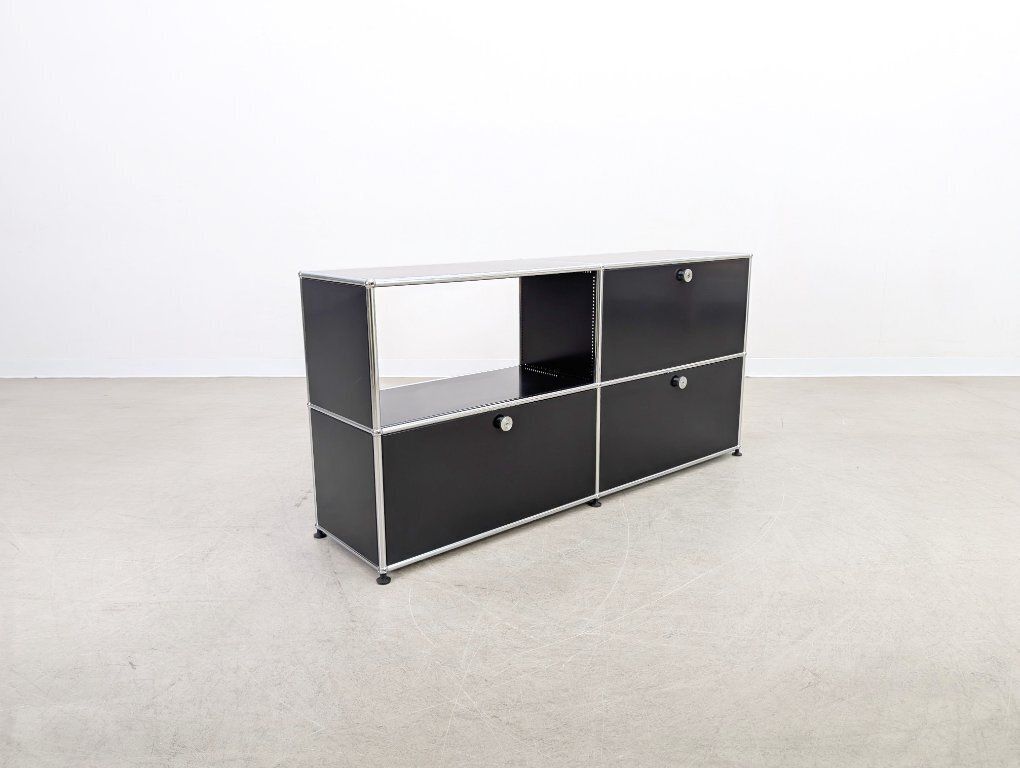 Usm Haller Sideboard 2x2 Black 3 Doors Chest Of Drawers Sideboard photo 1791.0