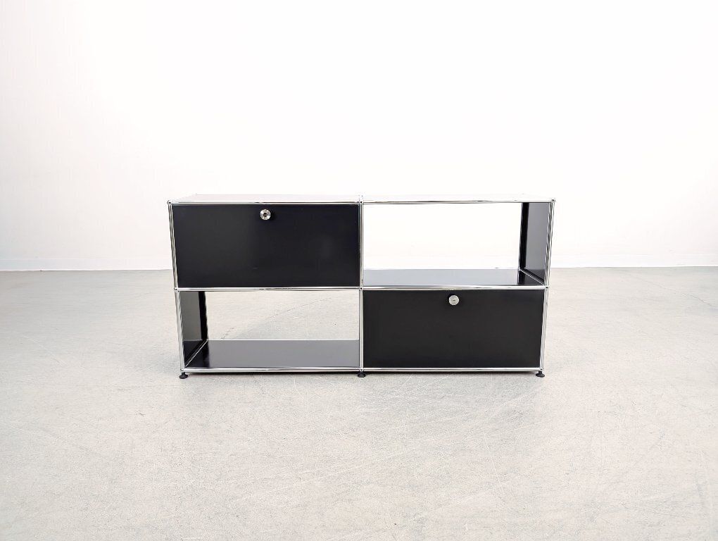 Usm Haller Dressoir 2x2 Zwart – Ladekast/Dressoir photo furniture