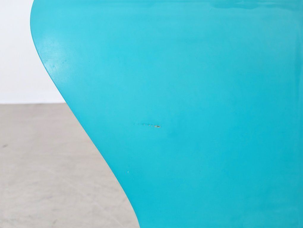 309.0 Fritz Hansen Series 7 Stoel Turquoise 3107 Stoel Arne Jacobsen photo