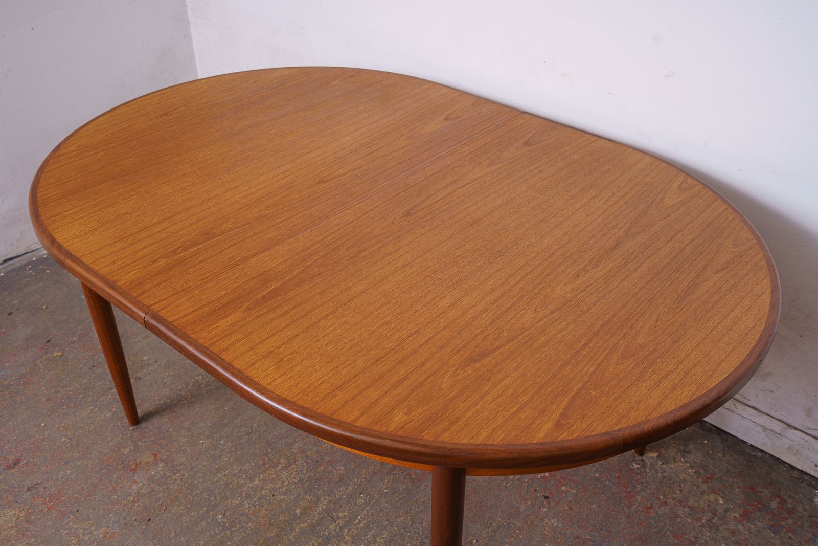 G Plan Mid Century Teak Extending Dining Table photo vintage