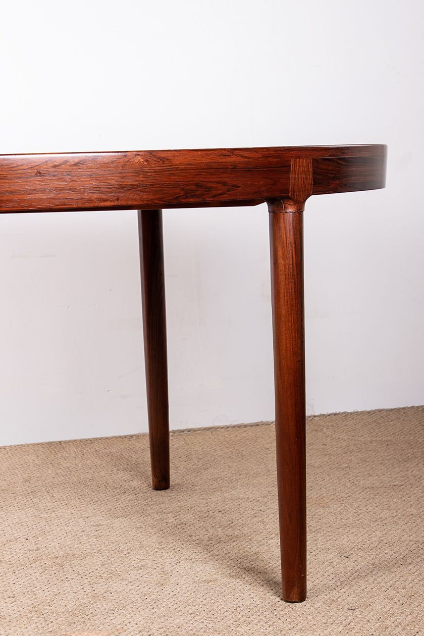 Large Oval, Extendable Danish Rosewood Dining Table By Harry østergaard For Randers Mobelfabrik 1960. photo 5000.0