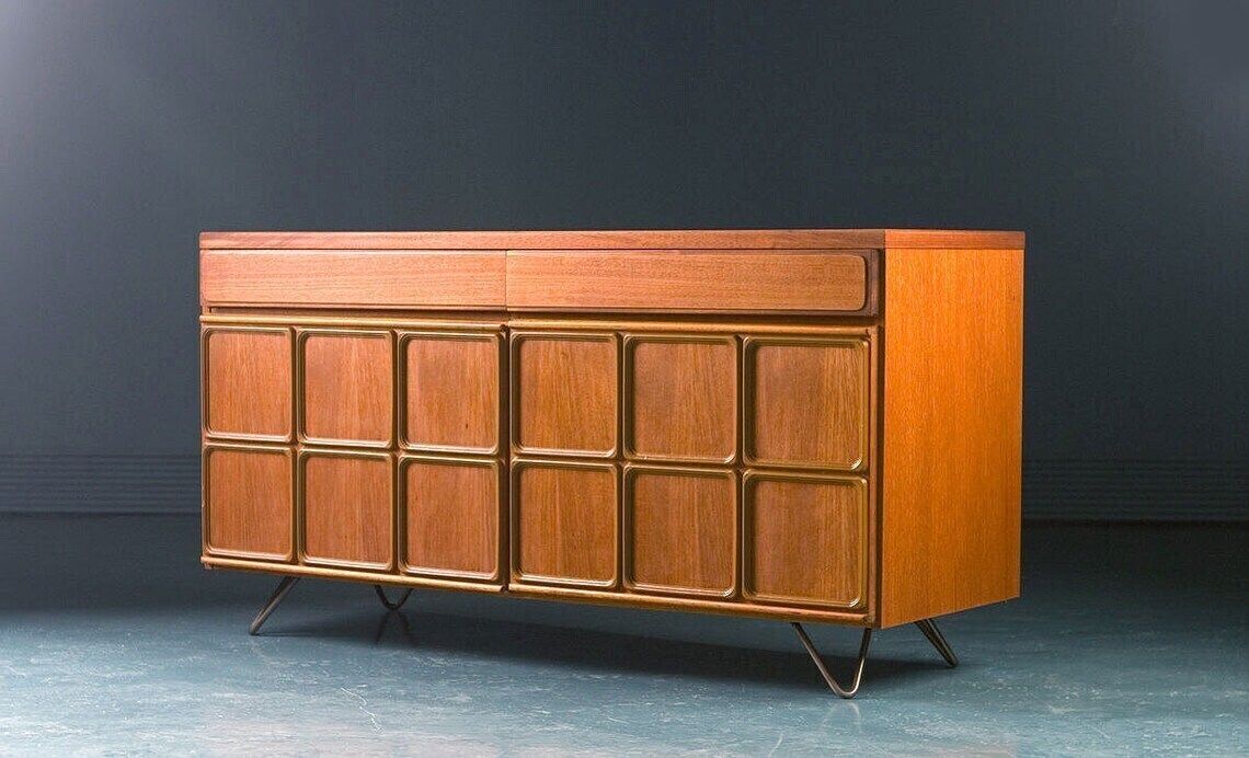 McIntosh Mid Century Retro Teak Sideboard Drinks Tv Record  1970s
