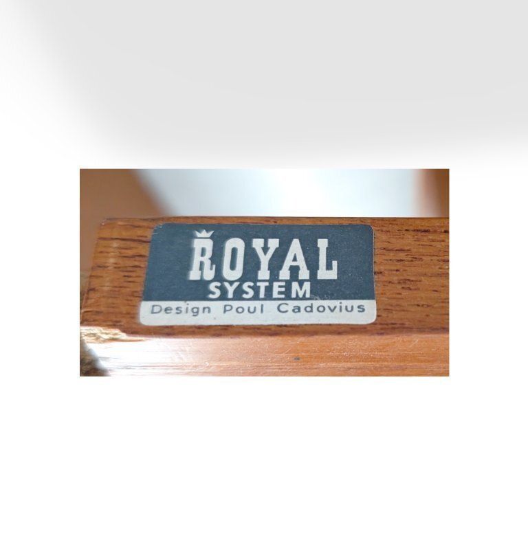 photo furniture Poul Cadovius wandmeubel Royal Cado ca. 1960 Teak5