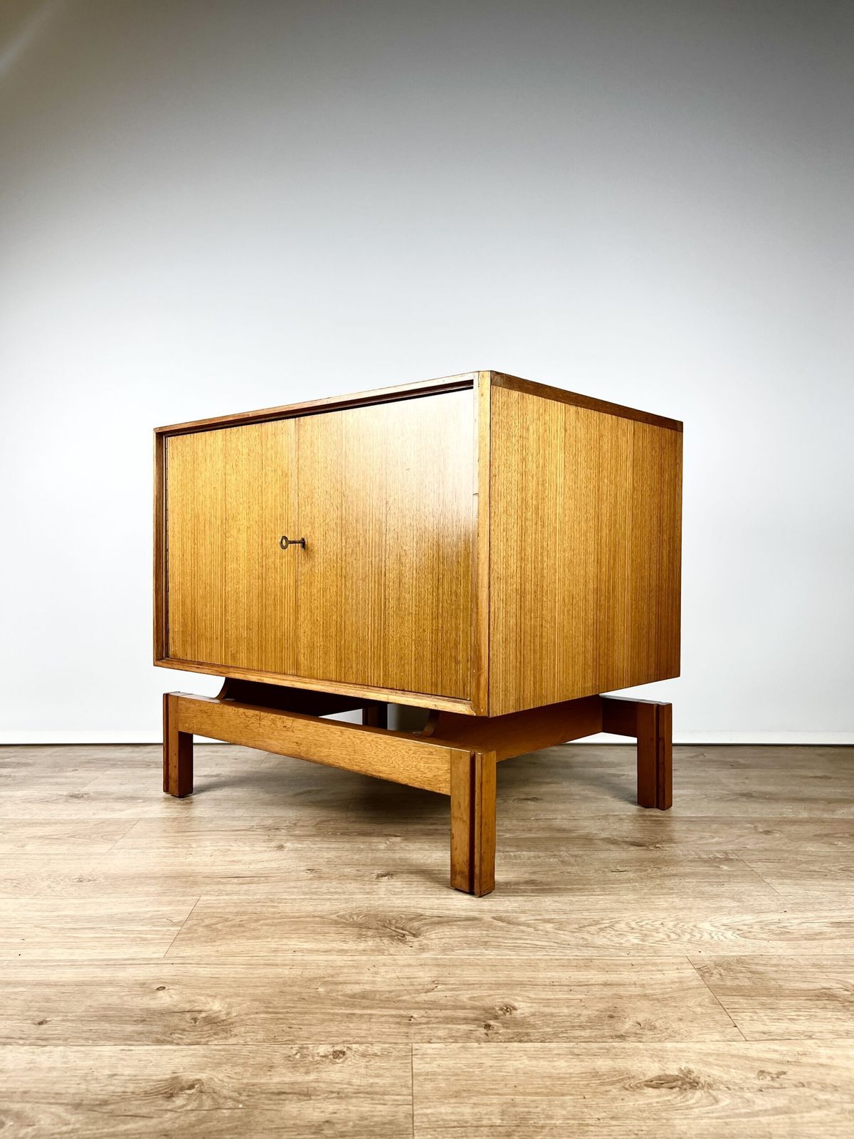 Unusual Mid Century Record Cabinet, British 1960s photo 360.0