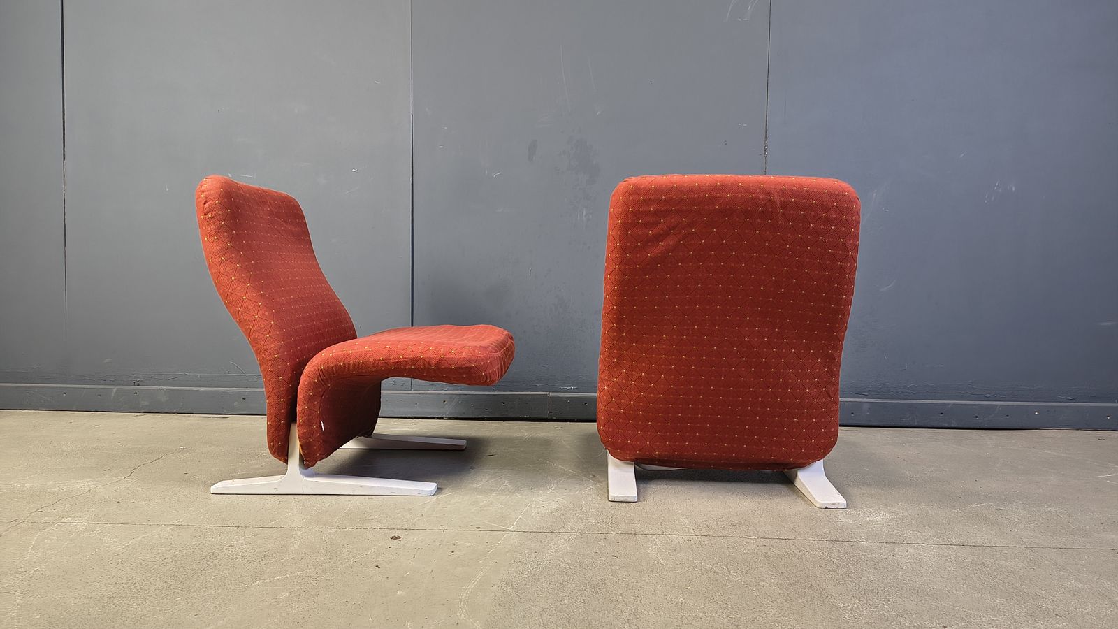 Pierre Paulin Concorde Chairs, Set Of 4, 1960s photo buy