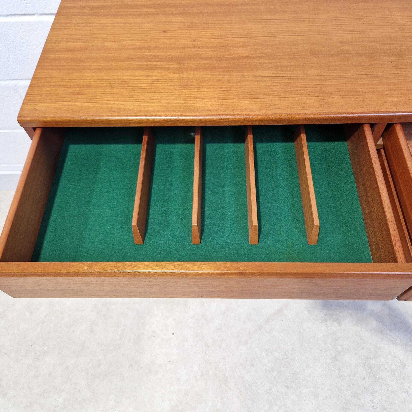 McIntosh Kelvin Vintage Mid Century Golden Teak Compact Sideboard Cabinet Credenza Pg206 photo buy