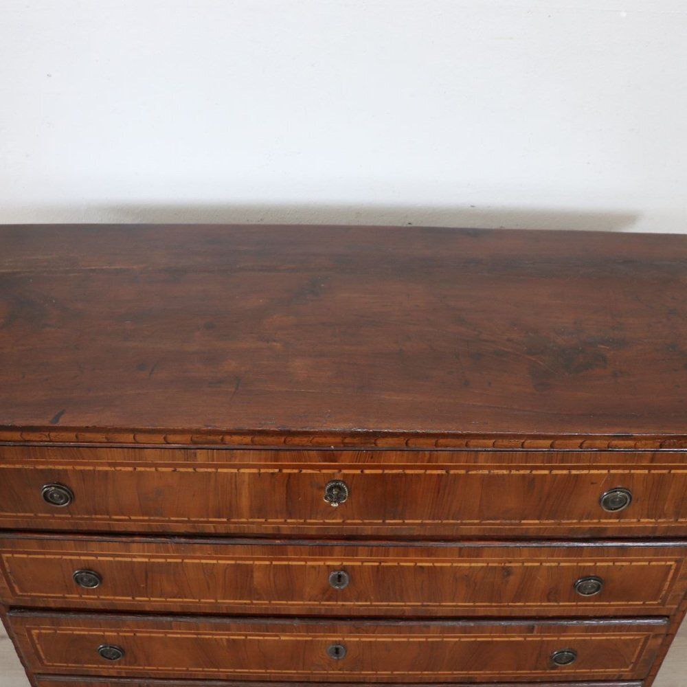 Antique 18th Century Walnut Chest Of Drawers photo furniture