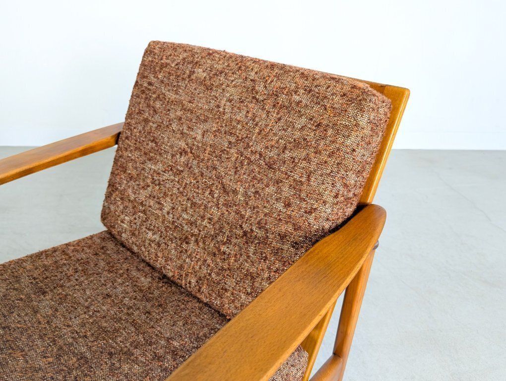 photo furniture Set Of 2 Midcentury Armchairs Vintage Easy Chair Walnut 1970