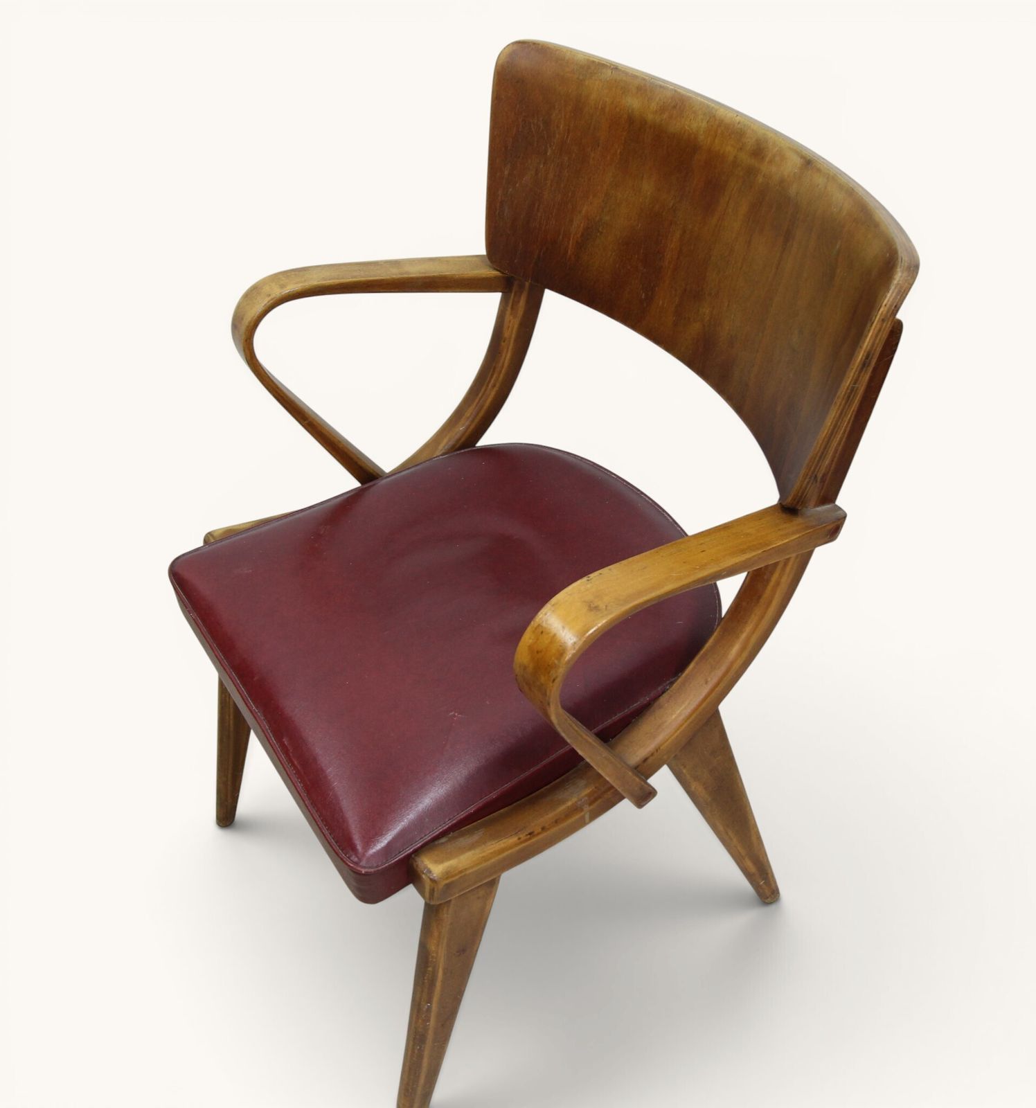 Mid Century Ben Stoe Dining / All Purpose Chair With Arms photo buy