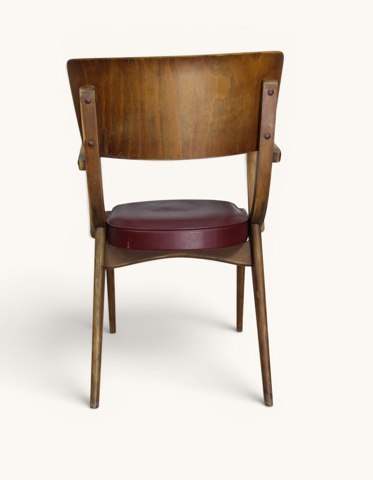 Mid Century Ben Stoe Dining / All Purpose Chair With Arms photo vintage