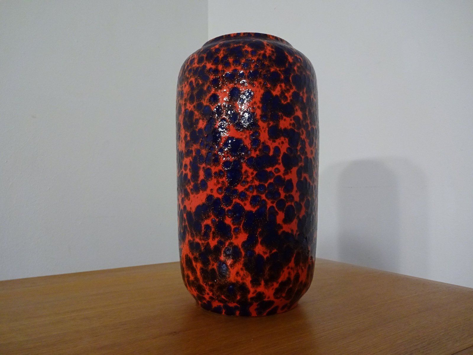 Large Pop Art Ceramic Vase From Scheurich, Germany, 1970s