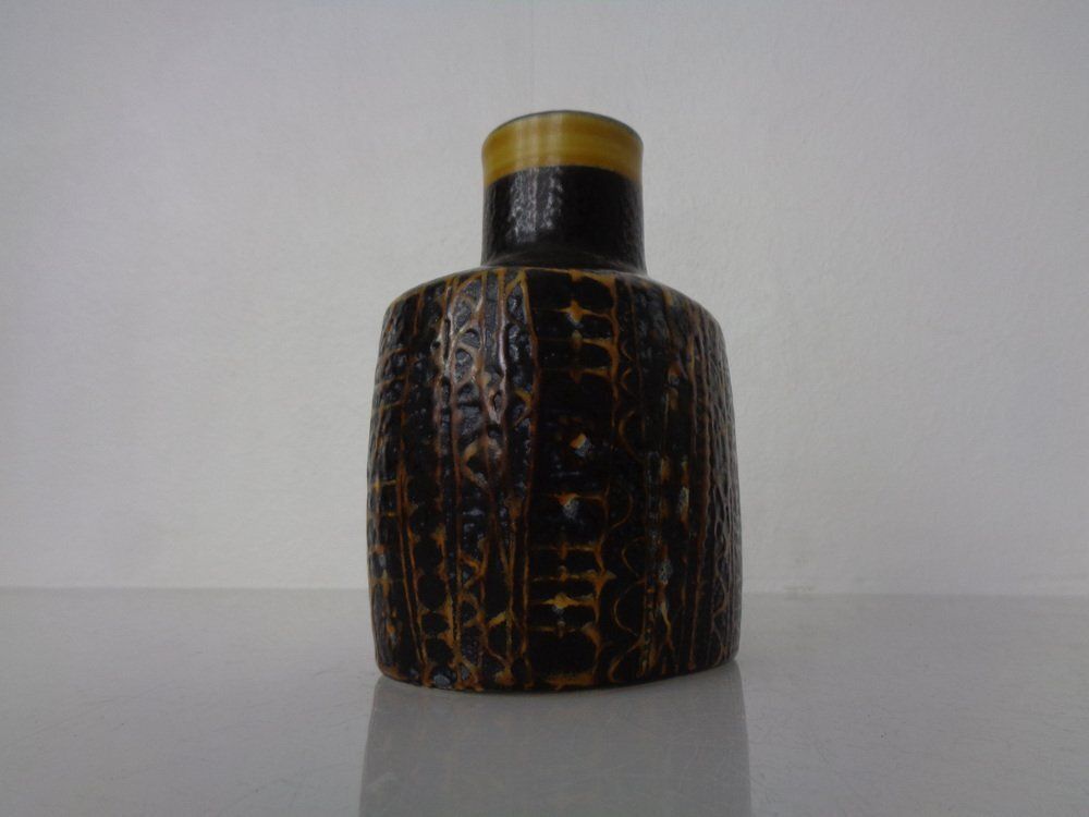 Baca Fajance Studio Ceramic Vase By Nils Thorsson For Royal Copenhagen Denmark 1960s