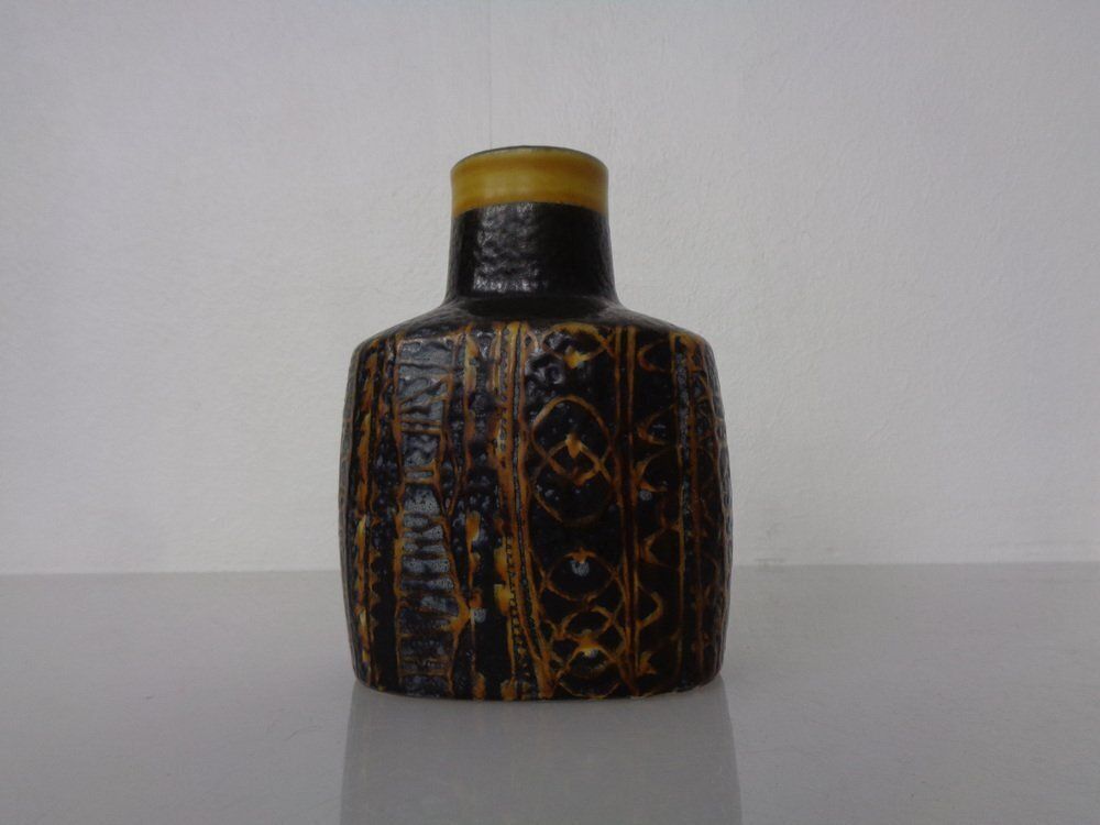 Baca Fajance Studio Ceramic Vase By Nils Thorsson For Royal Copenhagen Denmark 1960s photo Home Decor