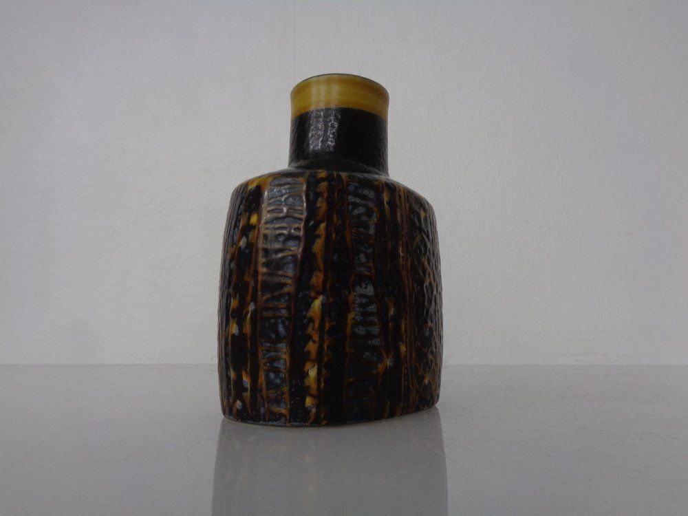 photo for sale Baca Fajance Studio Ceramic Vase By Nils Thorsson For Royal Copenhagen Denmark 1960s