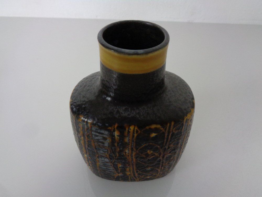 190.0 Baca Fajance Studio Ceramic Vase By Nils Thorsson For Royal Copenhagen Denmark 1960s photo