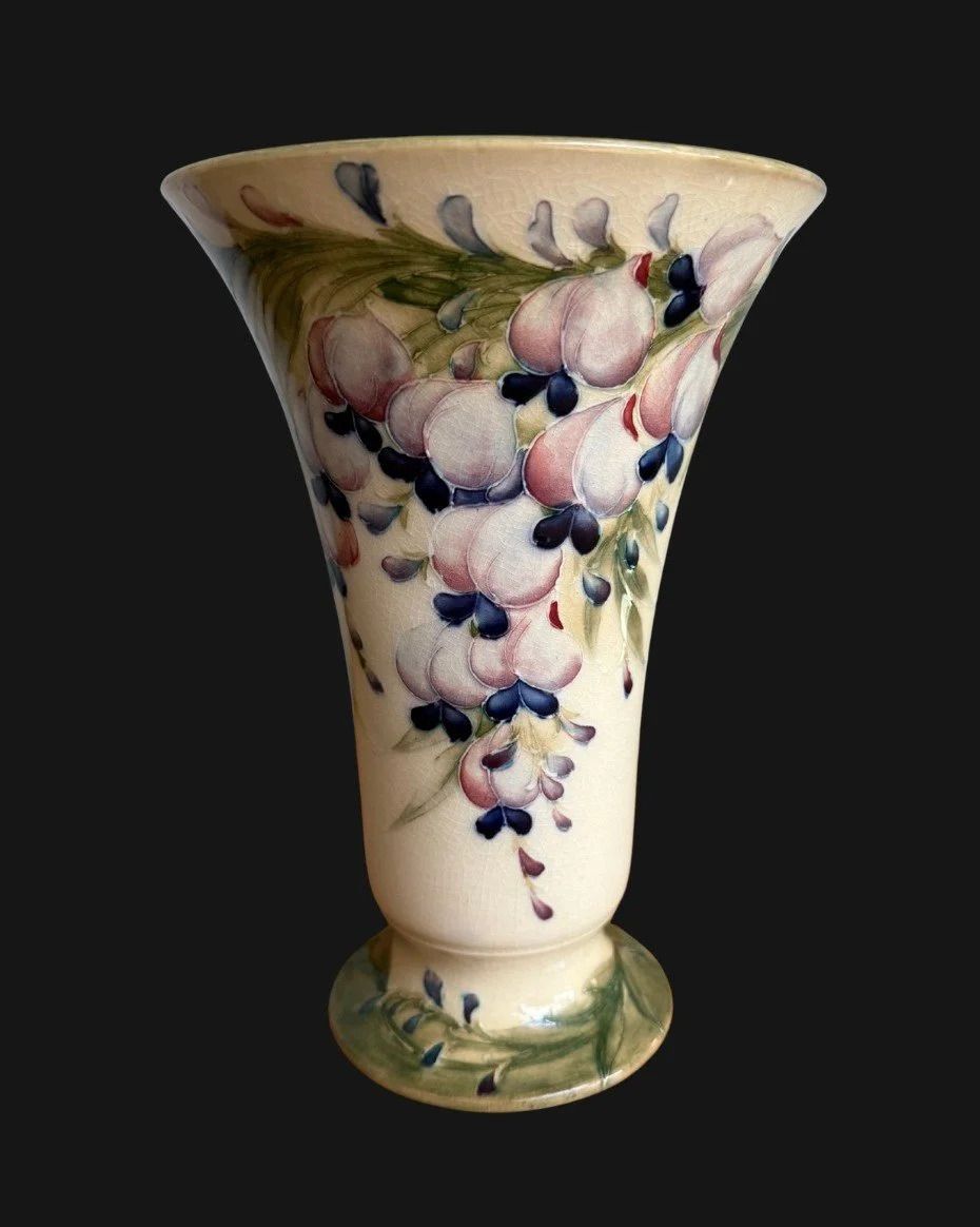 William Moorcroft Wisteria Vase