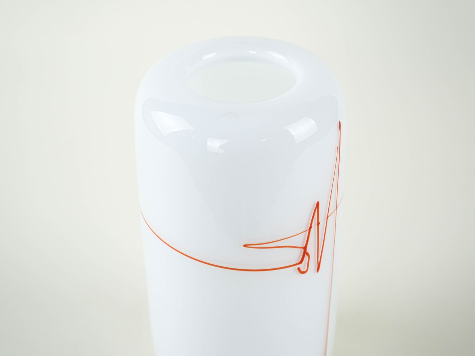 Glass Vase, Danish Design, 1970s, Manufactured By Holmegaard photo 339.0