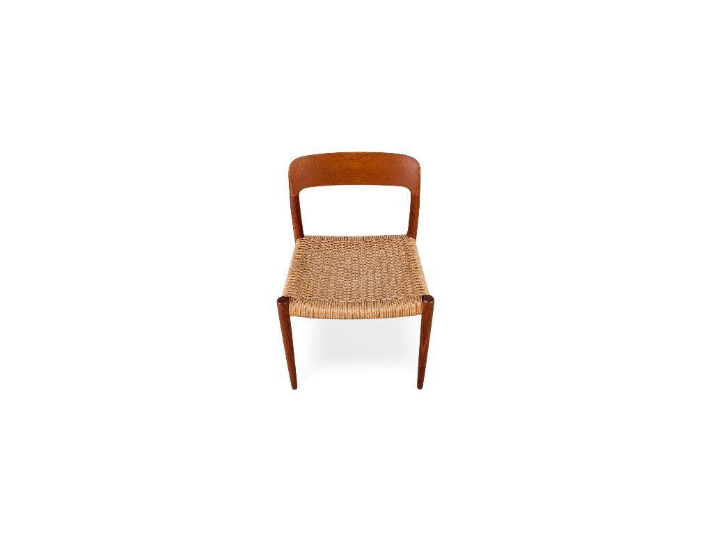 Original Jl Moller's Model 75 Chair, Niels Otto Møller, Teak, Danish photo Furniture