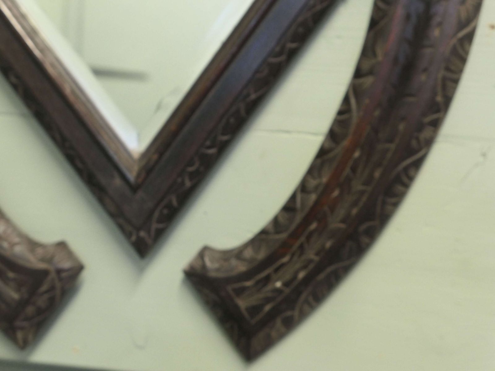 Gothic Horseshoe Coat And Tack Rack With Mirror A Very Fine Quality Piece Made photo Home Decor