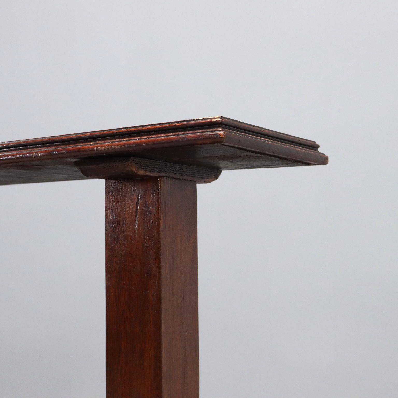 Antique Console Walnut Painted Oak Italy Early XX Century photo Furniture