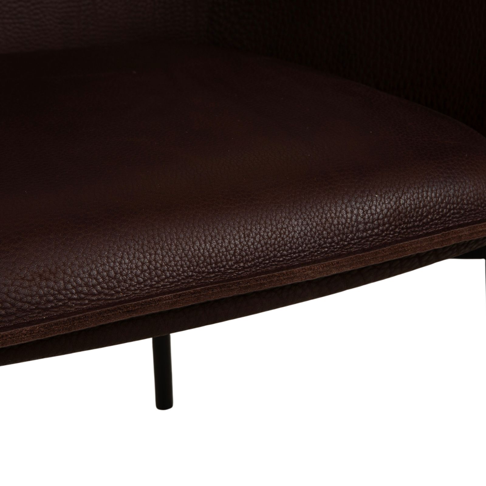 photo furniture Set Of 6 Freifrau Grace Arm Chairs, Leather, Brown