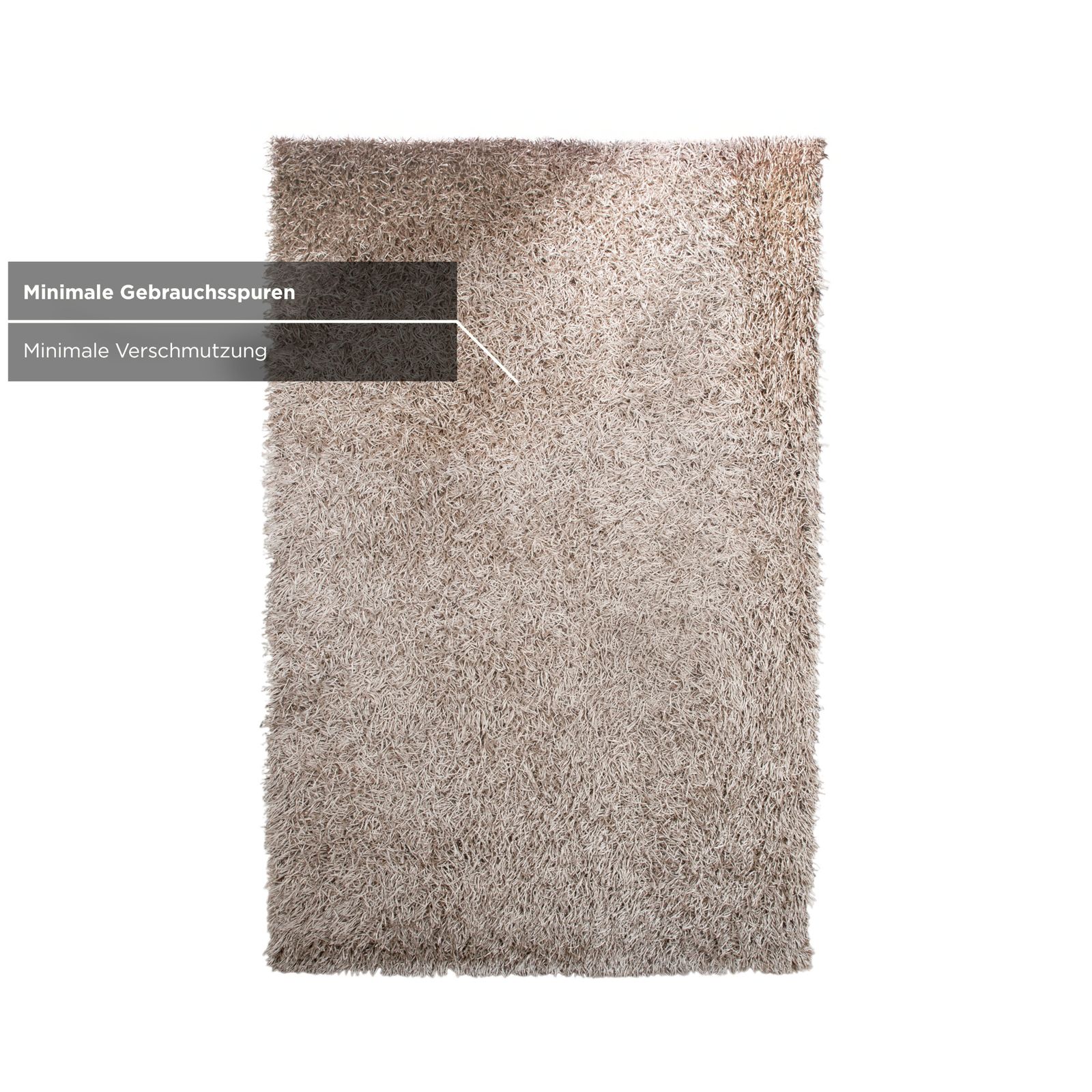 Tapis Kymo en tissu, gris beige photo vinterior