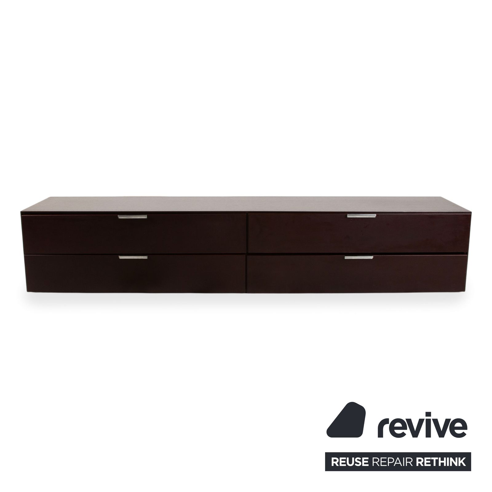 La Nuova Casa Tamigi Sideboard Lowboard Wood Brown photo vinterior