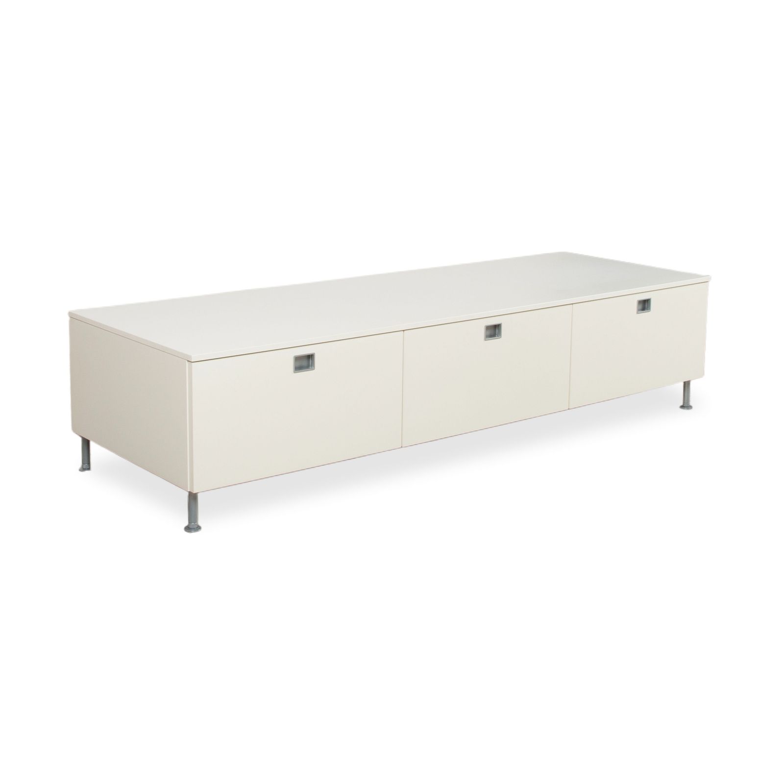 Buffet Lema en bois, blanc crème photo for sale