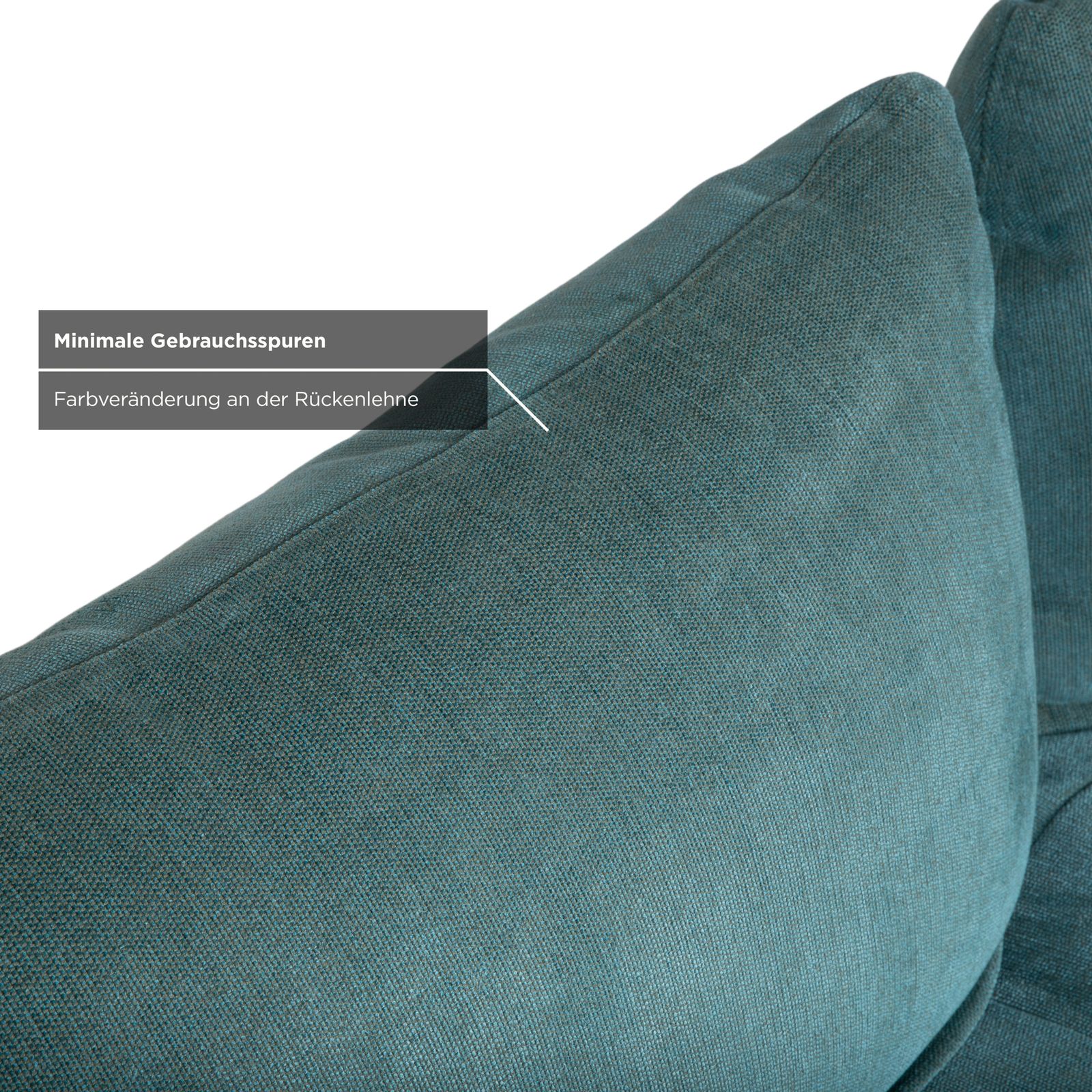 Mobilier Canapé 4 places Desireé Lovely Day en tissu, vert menthe sauge photo