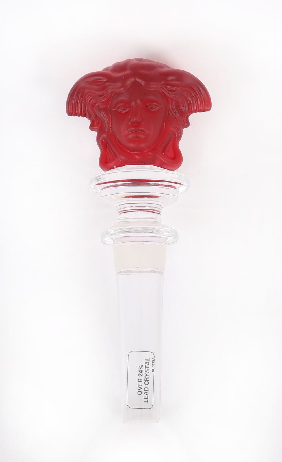 Vintage Rosenthal Glass Versace Medusa Bottle Stopper 20th Century photo Home Decor