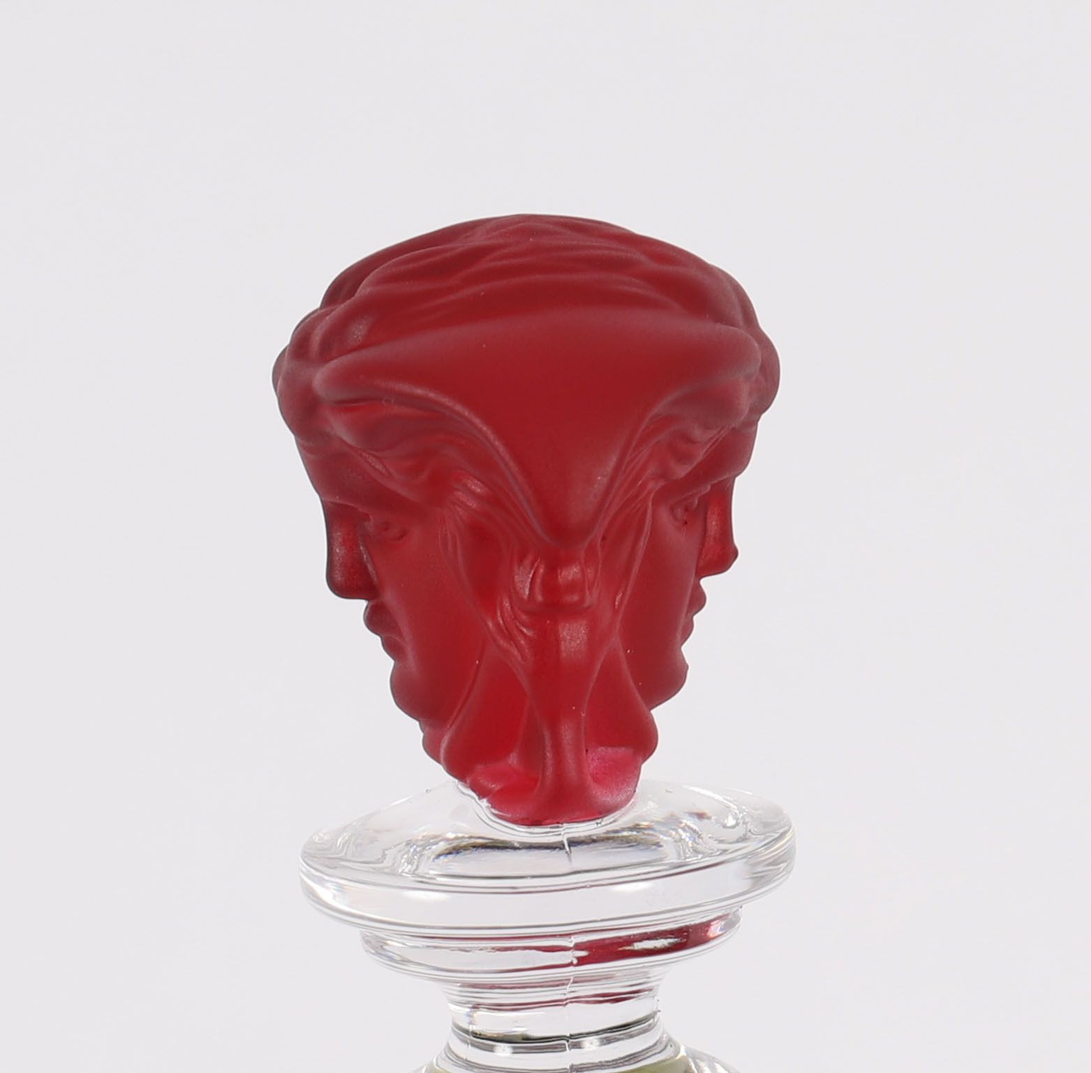 Vintage Rosenthal Glass Versace Medusa Bottle Stopper 20th Century photo vinterior