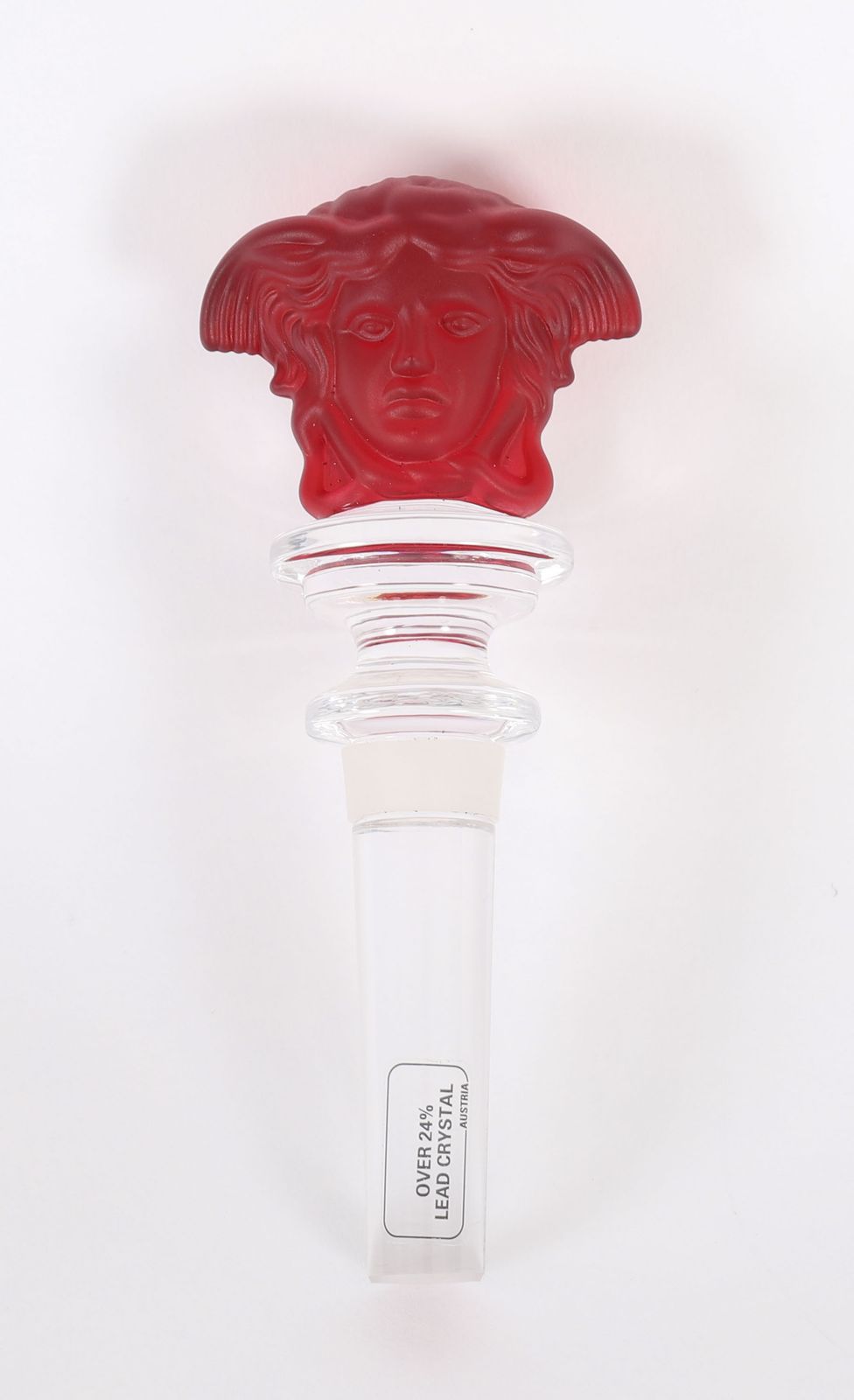 photo buy Vintage Rosenthal Glass Versace Medusa Bottle Stopper 20th Century