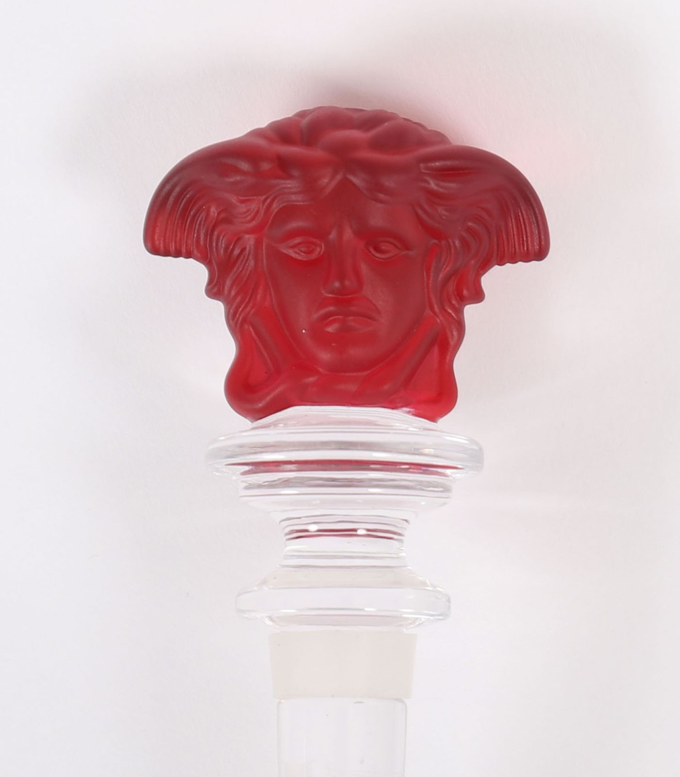 photo vintage Vintage Rosenthal Glass Versace Medusa Bottle Stopper 20th Century
