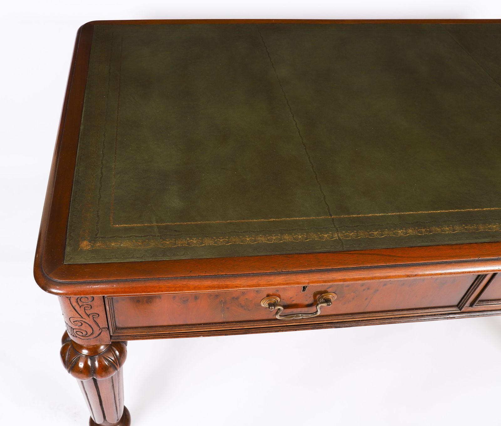 Victorian Partners Writing Library Desk 19th C photo vinterior