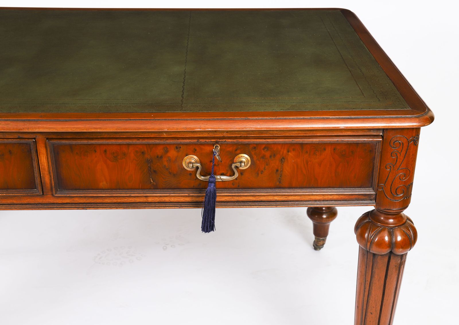 photo furniture Victorian Partners Writing Library Desk 19th C