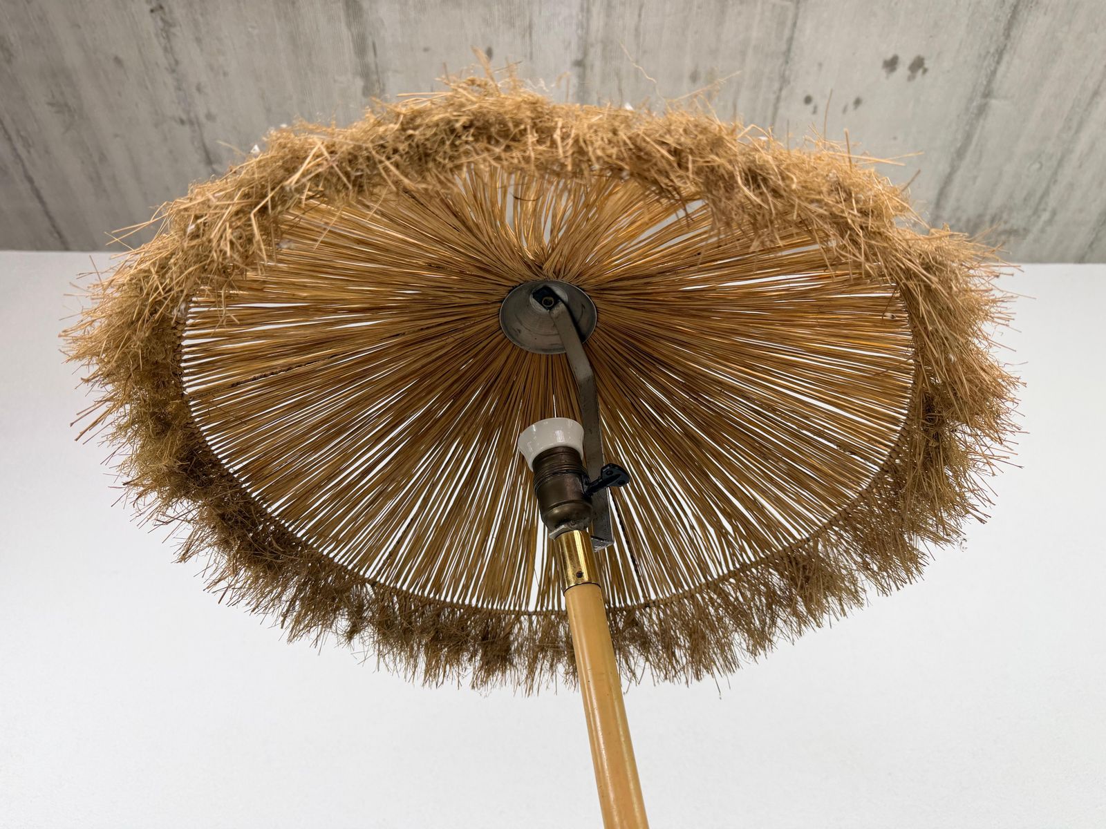 Bamboo Floor Lamp By Rupert Nikoll Austria. photo 9455.0