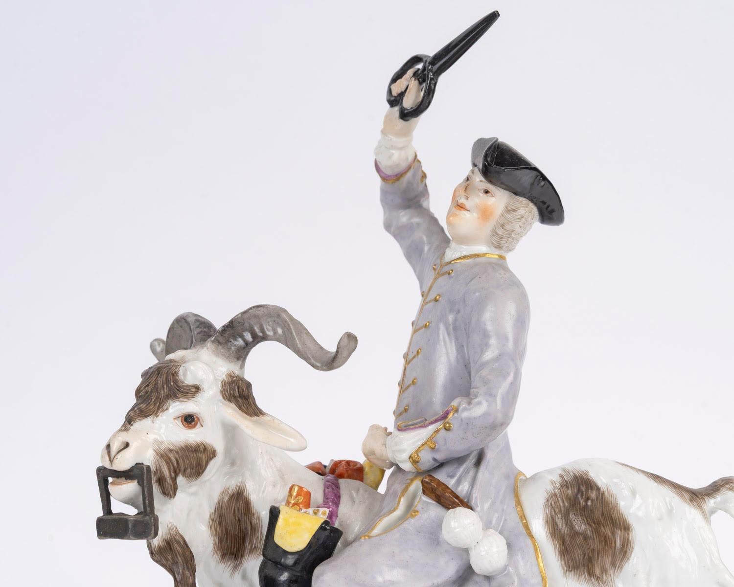 19th Century German Porcelain Sculpture, Porcelain Group. photo for sale