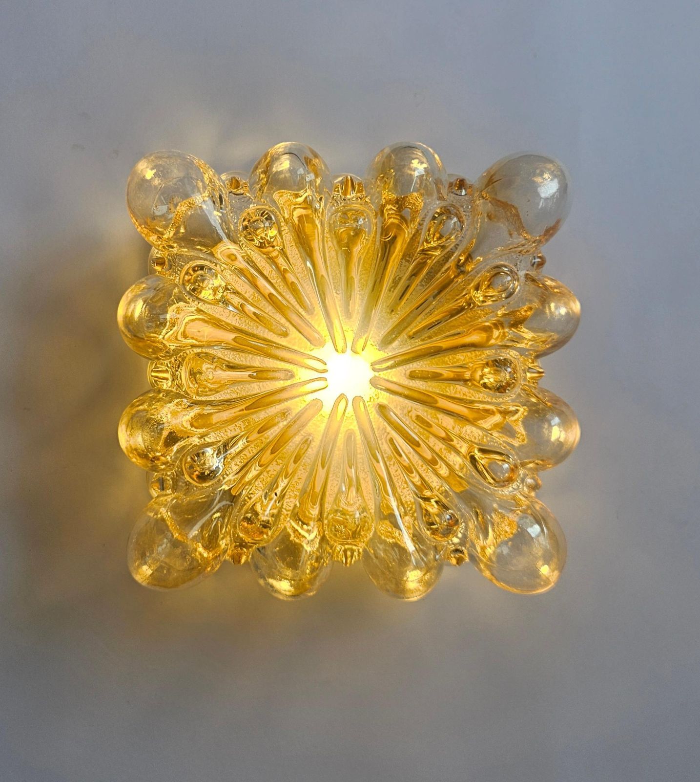 Zeldzame mid-century plafondlamp Limburg, Helena Tynell, Duitsland, jaren 1970 photo Verlichting