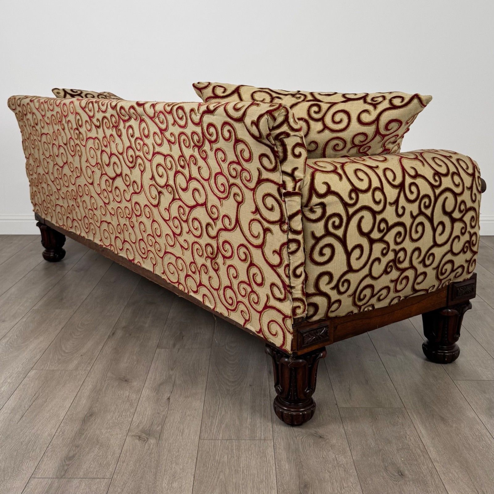 Antique 19th Century Good Quality William IV Sofa In Rosewood photo vinterior
