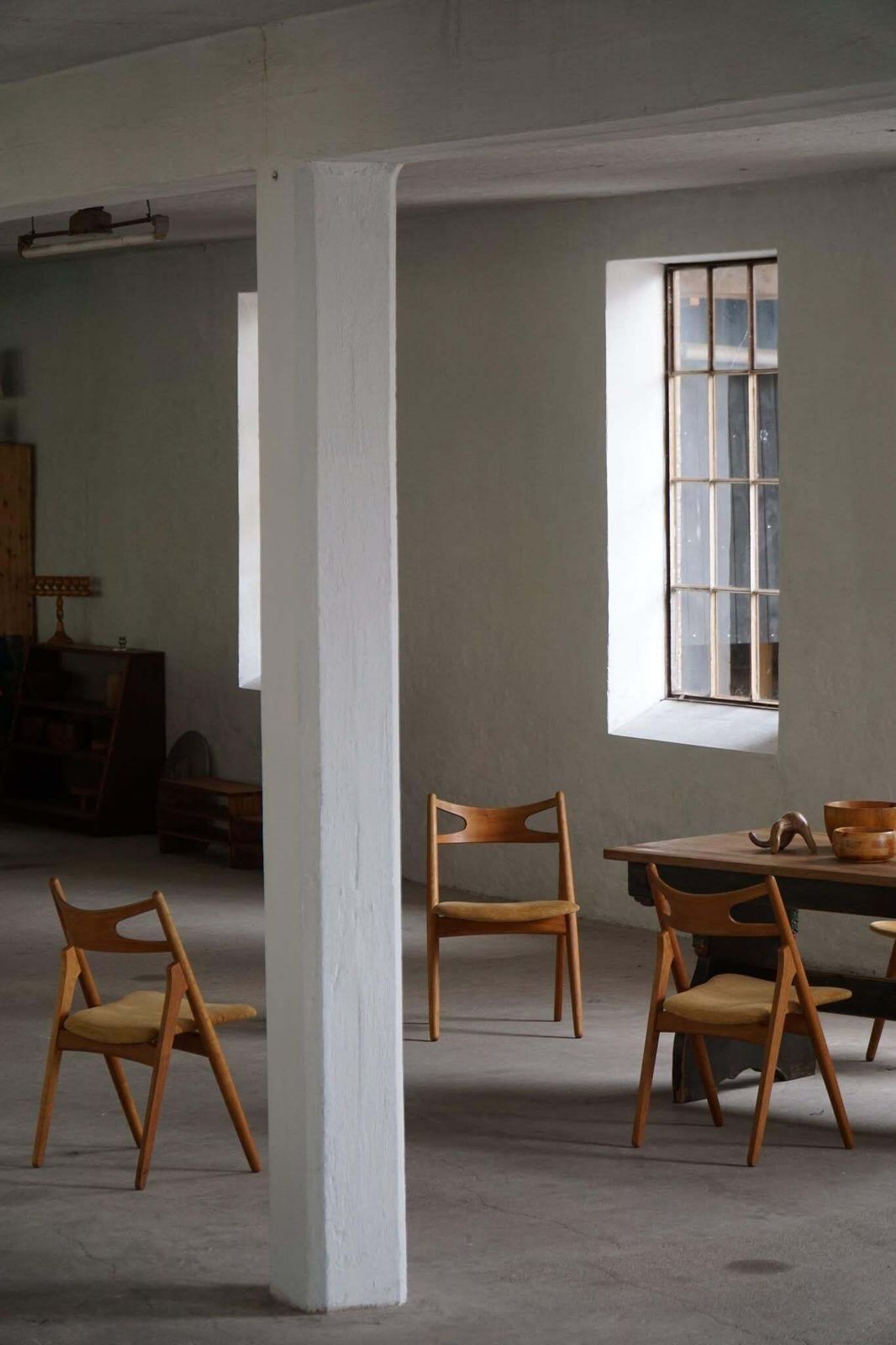 photo furniture Set Of 6 Danish Ch29 Dining Chairs By Hans J. Wegner For Carl Hansen & Søn, 1951