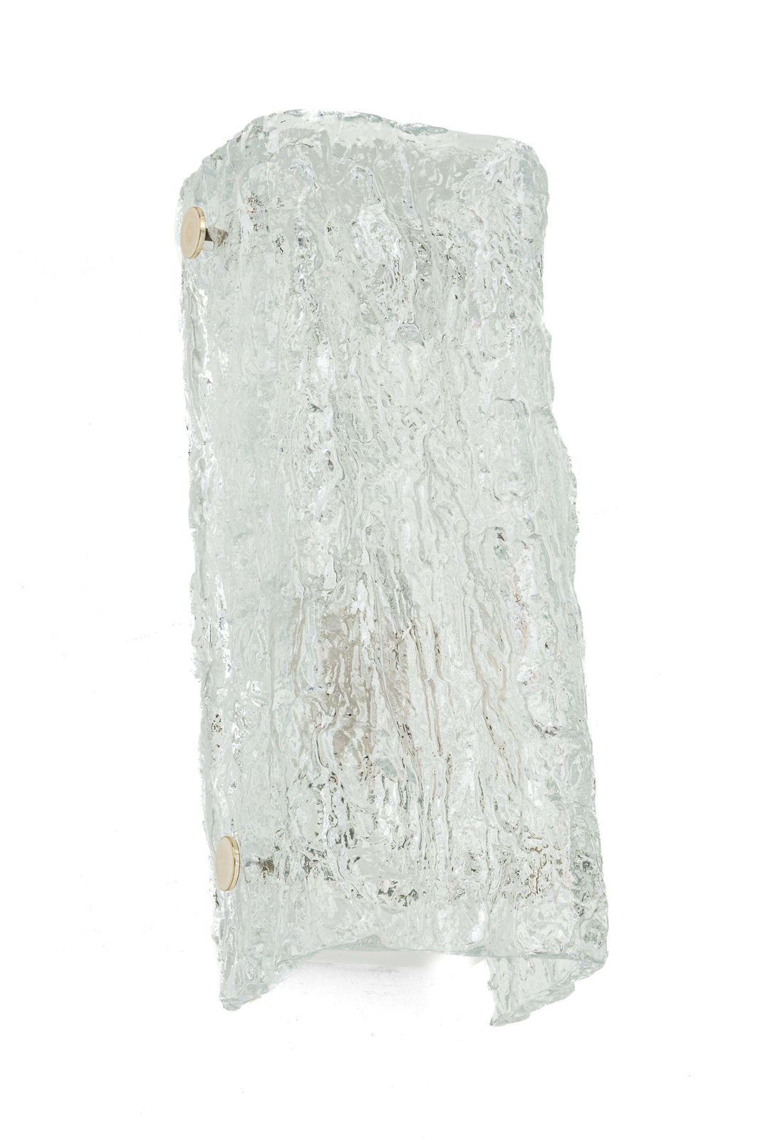1 van 3 Murano ijsglas wandlampen van Kaiser, Duitsland, jaren 1970 photo 749.0